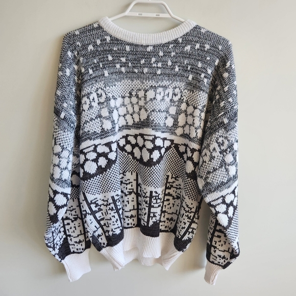 Vintage Grandpa Sweater Bold Print Long Sleeve, Dad Vibes Sz XL - Picture 2 of 13